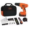 Black & Decker 20V MAX* Drill & Home Tool Kit, 34 Piece