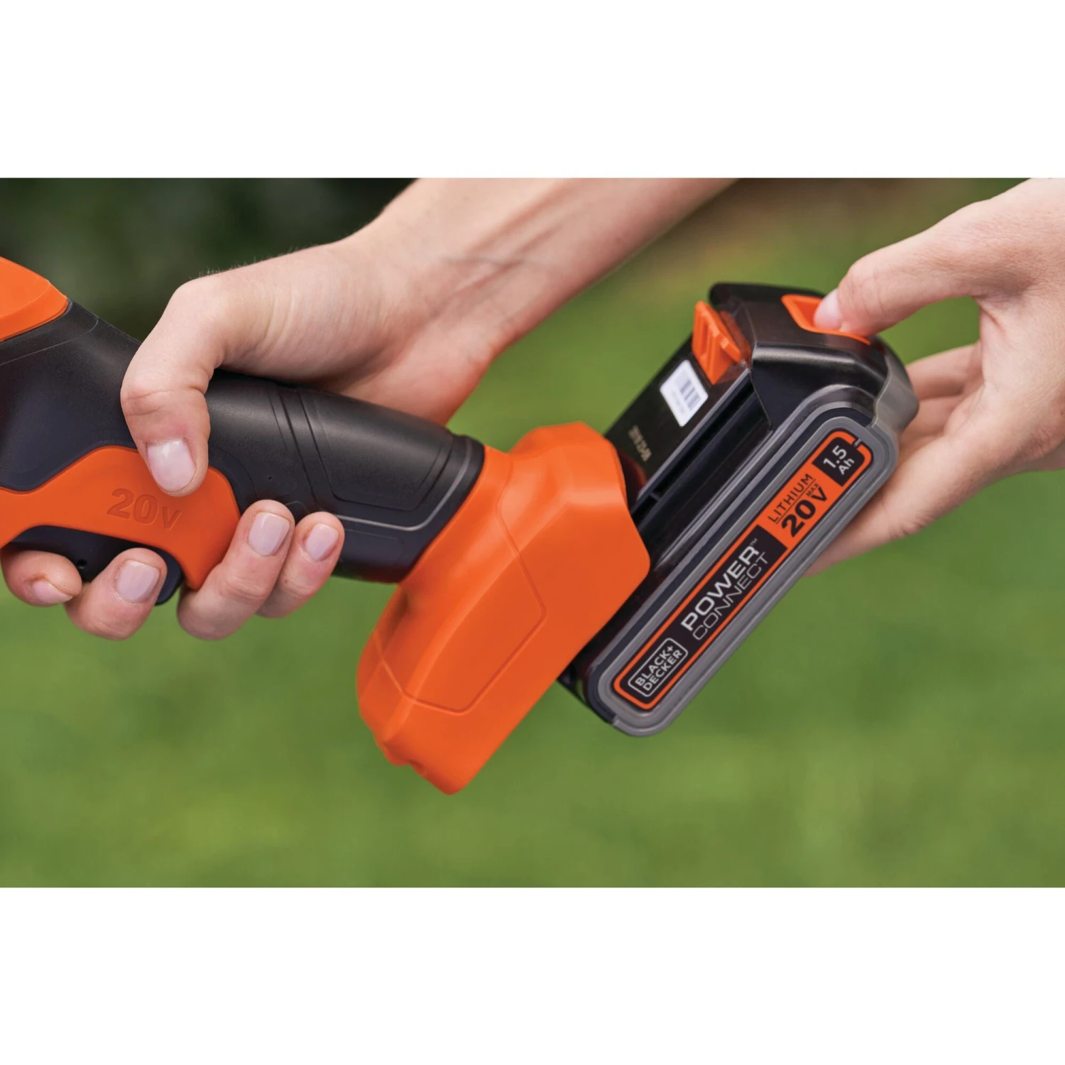 Black & Decker 20V MAX* POWERCONNECT™ 3/8 In. Cordless Shear Shrubber Kit 2 Black & Decker 20V MAX* POWERCONNECT™ 3/8 In. Cordless Shear Shrubber Kit - Image 2