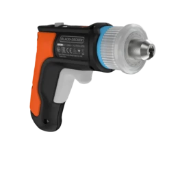 Black & Decker 4V MAX* Cordless Screwdriver, Hex, L-Shaped, 2-Inch Assorted Bits -Household Tool Shop BCRTA601APB R1 10