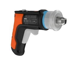 Black & Decker 4V MAX* Cordless Screwdriver, Hex, L-Shaped, 2-Inch Assorted Bits -Household Tool Shop BCRTA601APB R1 11