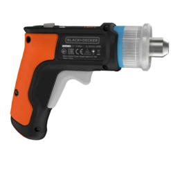 Black & Decker 4V MAX* Cordless Screwdriver, Hex, L-Shaped, 2-Inch Assorted Bits -Household Tool Shop BCRTA601APB R1 16