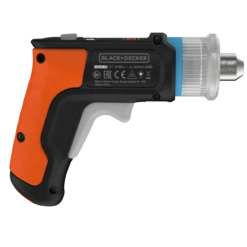 Black & Decker 4V MAX* Cordless Screwdriver, Hex, L-Shaped, 2-Inch Assorted Bits -Household Tool Shop BCRTA601APB R1 18