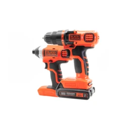 Black & Decker 20V MAX* Cordless Drill And Impact Driver, Power Tool Combo Kit With Battery And Charger -Household Tool Shop BD2KITCDDI R1 03