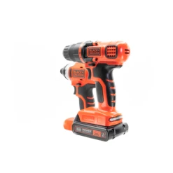 Black & Decker 20V MAX* Cordless Drill And Impact Driver, Power Tool Combo Kit With Battery And Charger -Household Tool Shop BD2KITCDDI R1 05