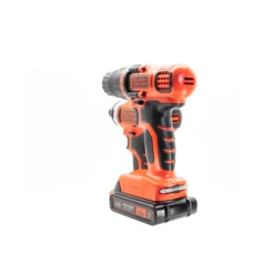 Black & Decker 20V MAX* Cordless Drill And Impact Driver, Power Tool Combo Kit With Battery And Charger -Household Tool Shop BD2KITCDDI R1 06