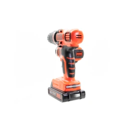 Black & Decker 20V MAX* Cordless Drill And Impact Driver, Power Tool Combo Kit With Battery And Charger -Household Tool Shop BD2KITCDDI R1 07