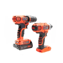 Black & Decker 20V MAX* Cordless Drill And Impact Driver, Power Tool Combo Kit With Battery And Charger -Household Tool Shop BD2KITCDDI R1 15