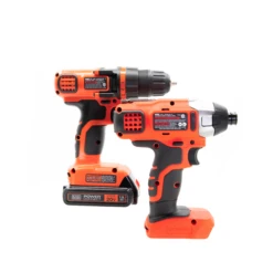 Black & Decker 20V MAX* Cordless Drill And Impact Driver, Power Tool Combo Kit With Battery And Charger -Household Tool Shop BD2KITCDDI R1 19