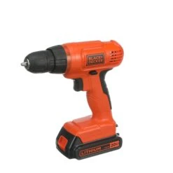 Black & Decker 20V MAX* POWERCONNECT™ Cordless Drill Kit + 100 Pc. Kit -Household Tool Shop BDC120VA100 R1 46