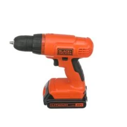 Black & Decker 20V MAX* POWERCONNECT™ Cordless Drill Kit + 100 Pc. Kit -Household Tool Shop BDC120VA100 R1 48