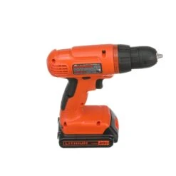 Black & Decker 20V MAX* POWERCONNECT™ Cordless Drill Kit + 100 Pc. Kit -Household Tool Shop BDC120VA100 R1 60