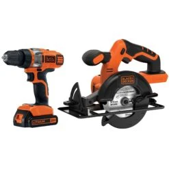 Black & Decker 20V MAX* POWERCONNECT™ Cordless Drill/Driver + Circular Saw Combo Kit