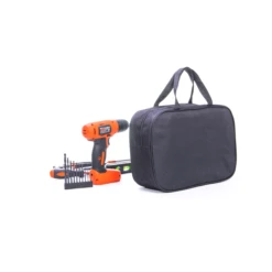 Black & Decker 8V MAX* Drill & Home Tool Kit, 57 Piece -Household Tool Shop BDCD8PK R1 15