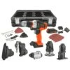Black & Decker 20V MAX* MATRIX™ Drill, Power Tool Combo Kit, 6-Tool Set, Cordless Tool Set