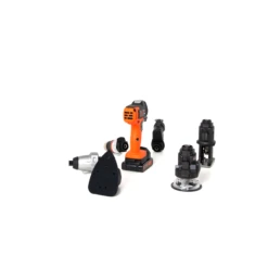 Black & Decker 20V MAX* MATRIX™ Drill, Power Tool Combo Kit, 6-Tool Set, Cordless Tool Set -Household Tool Shop BDCDMT1206KITC R1 12