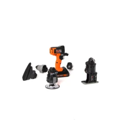 Black & Decker 20V MAX* MATRIX™ Drill, Power Tool Combo Kit, 6-Tool Set, Cordless Tool Set -Household Tool Shop BDCDMT1206KITC R1 17