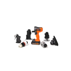 Black & Decker 20V MAX* MATRIX™ Drill, Power Tool Combo Kit, 6-Tool Set, Cordless Tool Set -Household Tool Shop BDCDMT1206KITC R1 2