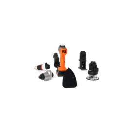 Black & Decker 20V MAX* MATRIX™ Drill, Power Tool Combo Kit, 6-Tool Set, Cordless Tool Set -Household Tool Shop BDCDMT1206KITC R1 9