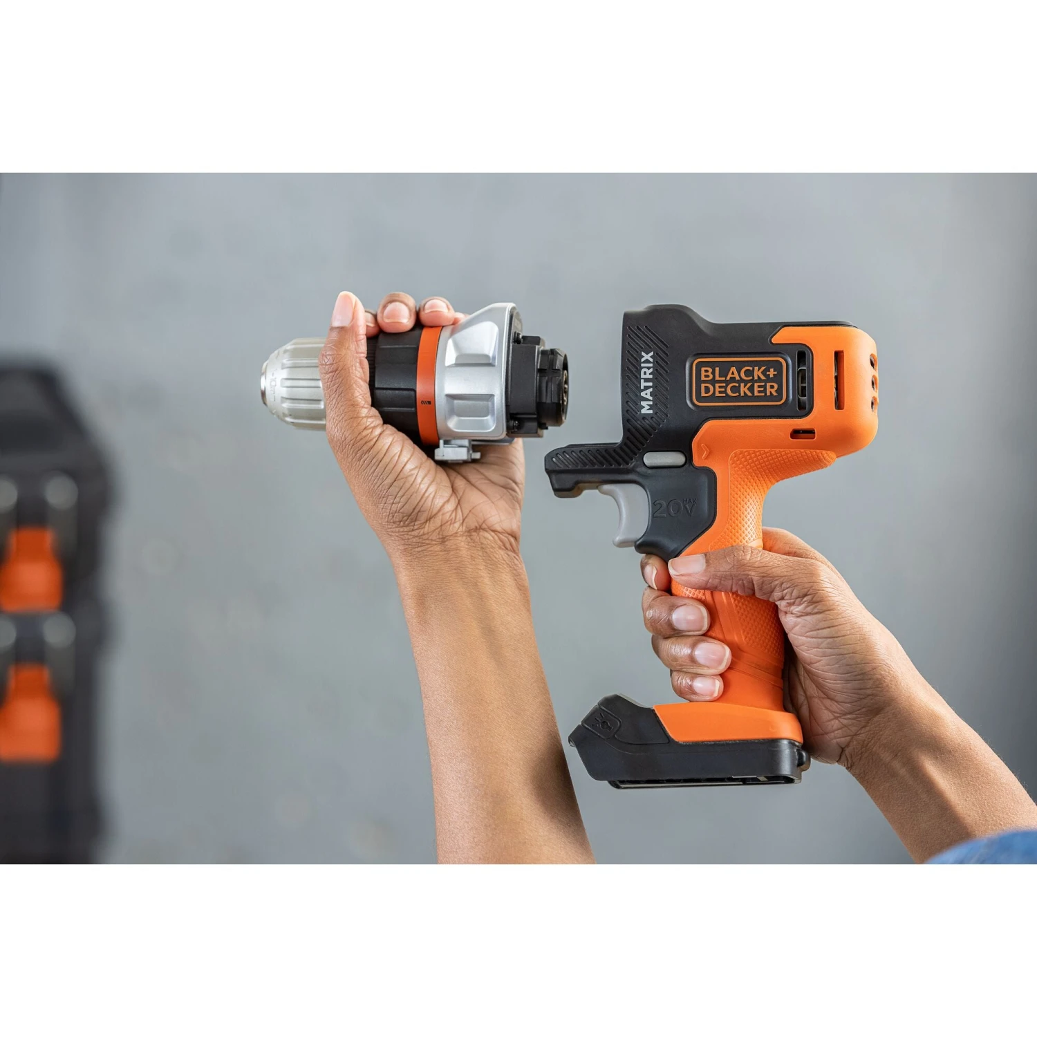 Black & Decker 20V MAX* MATRIX™ Cordless Drill/Driver 2 Black & Decker 20V MAX* MATRIX™ Cordless Drill/Driver - Image 2