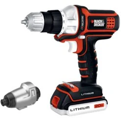 Black & Decker 20V MAX* MATRIX™ Cordless Drill Combo Kit, 2-Tool