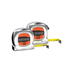 Black & Decker Tape Measure Bundle, 25-Foot & 16-Foot -Household Tool Shop BDHT36456AEV R1 4