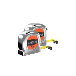 Black & Decker Tape Measure Bundle, 25-Foot & 16-Foot -Household Tool Shop BDHT36456AEV R1 8