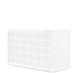 Black & Decker Storage Organizer Small 30 Drawer Bin Modular Storage System Easily Stackable -Household Tool Shop BDST40730FF R6
