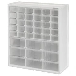 Black & Decker Storage Organizer, Large & Small 39 Drawer Bin Modular Storage System