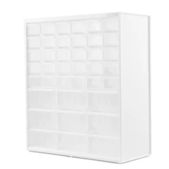 Black & Decker Storage Organizer, Large & Small 39 Drawer Bin Modular Storage System -Household Tool Shop BDST40739FF R4