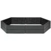 Black & Decker Raised Garden Bed 5 Ft, Customizable And Easy Assembly