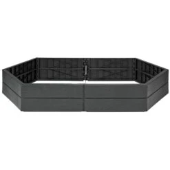 Black & Decker Raised Garden Bed 5 Ft, Customizable And Easy Assembly