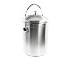 Black & Decker Countertop Compost Bin Stainless Steel 166 Oz. -Household Tool Shop BDSTGAKT9702 R3 14