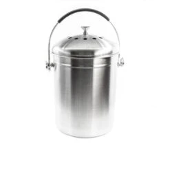 Black & Decker Countertop Compost Bin Stainless Steel 166 Oz. -Household Tool Shop BDSTGAKT9702 R3 18