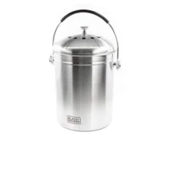 Black & Decker Countertop Compost Bin Stainless Steel 166 Oz. -Household Tool Shop BDSTGAKT9702 R3 3