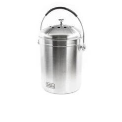 Black & Decker Countertop Compost Bin Stainless Steel 166 Oz. -Household Tool Shop BDSTGAKT9702 R3 4