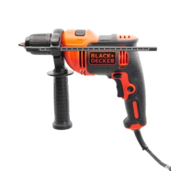 Black & Decker Hammer Drill, 6.5-Amp, 1/2-Inch -Household Tool Shop BEHD201 R2 1