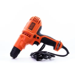 Black & Decker Corded Drill, 5.5-Amp, 3/8-Inch -Household Tool Shop DR260C R2 01