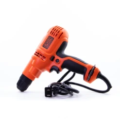 Black & Decker Corded Drill, 5.5-Amp, 3/8-Inch -Household Tool Shop DR260C R2 03