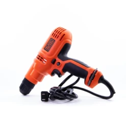 Black & Decker Corded Drill, 5.5-Amp, 3/8-Inch -Household Tool Shop DR260C R2 04
