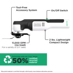 Black & Decker Reviva™️ 6 Pc. Combo Kit -Household Tool Shop Ecomm Large REVCOM12C EN GEC2