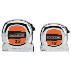 Black & Decker Tape Measure Bundle, 25-Foot & 16-Foot -Household Tool Shop Ecomm Small BDHT36456AEV 1