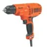 Black & Decker Electric Drill Driver Kit,3/8 In., 6.0 Amp Corded