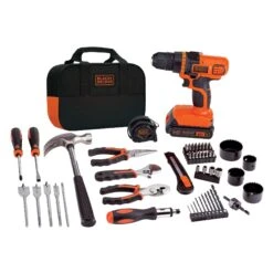 Black & Decker 20V MAX* Drill & Home Tool Kit, 68 Piece