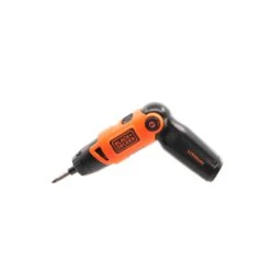 Black & Decker Cordless Screwdriver With Pivoting Handle, USB Charger And 2 Hex Shank Bits -Household Tool Shop LI2000 R3 02