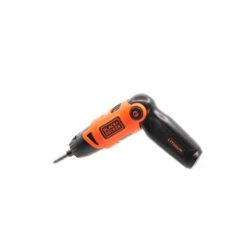 Black & Decker Cordless Screwdriver With Pivoting Handle, USB Charger And 2 Hex Shank Bits -Household Tool Shop LI2000 R3 03