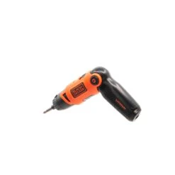 Black & Decker Cordless Screwdriver With Pivoting Handle, USB Charger And 2 Hex Shank Bits -Household Tool Shop LI2000 R3 04
