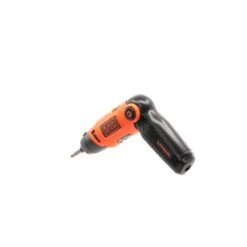 Black & Decker Cordless Screwdriver With Pivoting Handle, USB Charger And 2 Hex Shank Bits -Household Tool Shop LI2000 R3 05