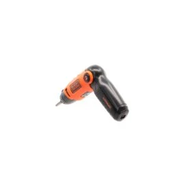 Black & Decker Cordless Screwdriver With Pivoting Handle, USB Charger And 2 Hex Shank Bits -Household Tool Shop LI2000 R3 06